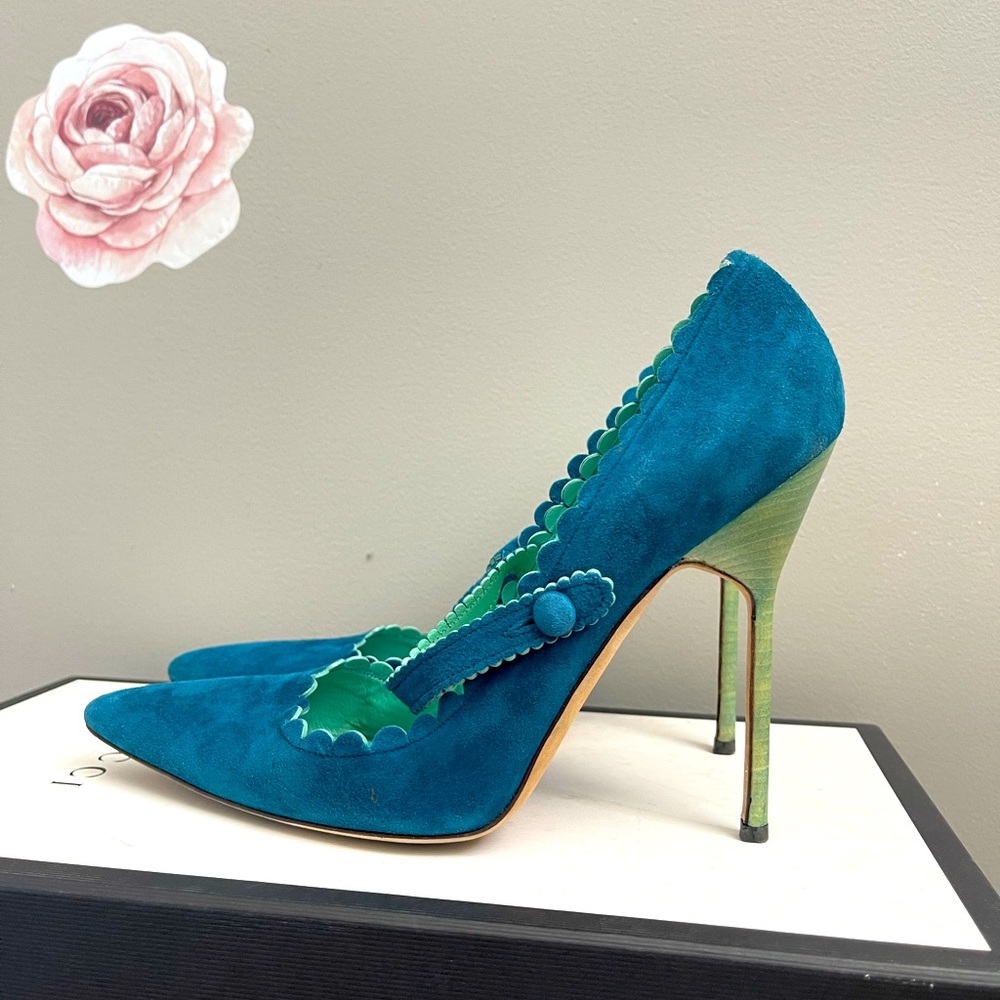 Manolo Blahnik, Mary Janes, size 39.5